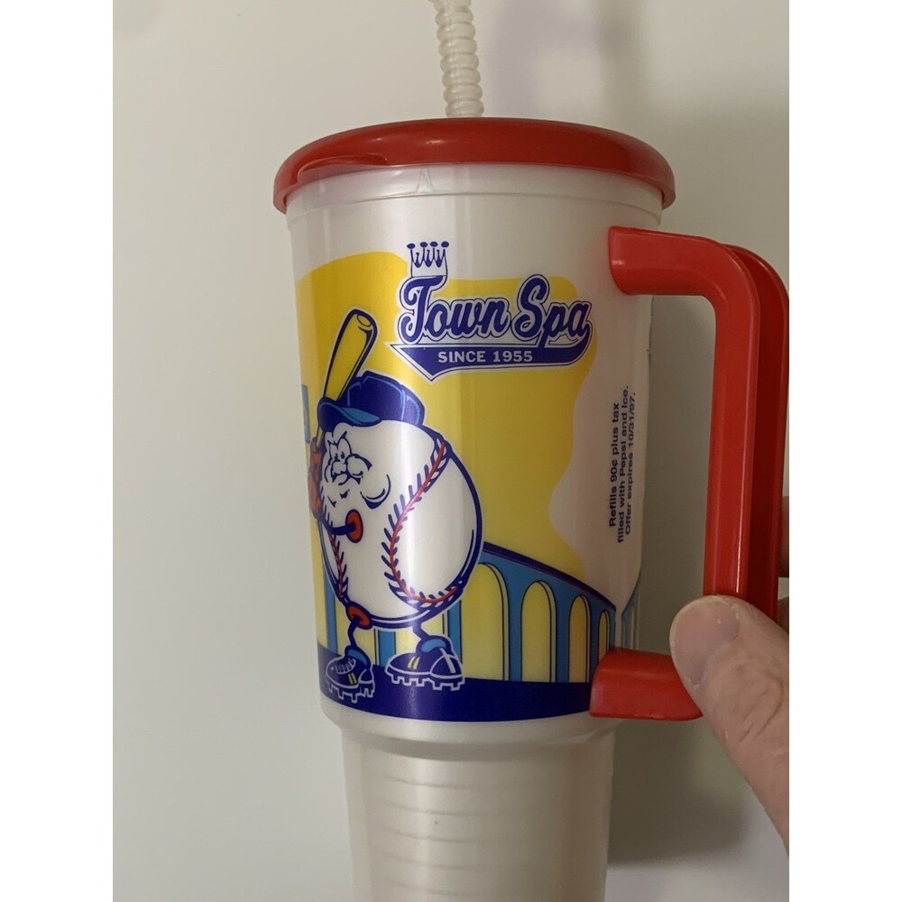 Vintage Town Spa Pizza (Stoughton, MA) Insulated Travel Mug – Iconic South Shore